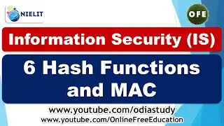 IS 6 Hash Functions and MAC