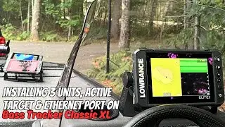 How to Install Multiple Fish Finders on A Bass Tracker Classic XL