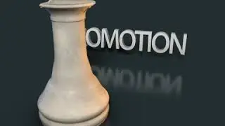Pawn to Queen 2 | Promotion| Chess | Cinema 4D