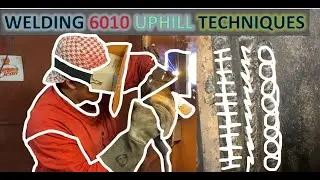 Welding 6010 Uphill Techniques | Stick Welding Tips and Tricks for Beginners