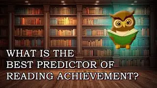 The Best Predictor of Reading Comprehension Ability Is...