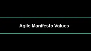 What is Agile Manifesto Values? #agile #agilemanifesto #agileframework