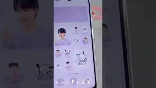 how to change your phone aesthetic BTS V & Jimin aesthetic 💜 #bts #sanrio