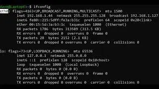 Change IP address in Linux. Linux for Beginners.  Episode 23  