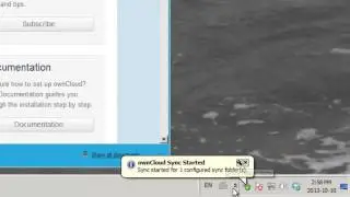 Installing the Owncloud client for Windows