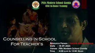 CBSE In-House Training -Counselling In School (Burnout & Mindfulness)