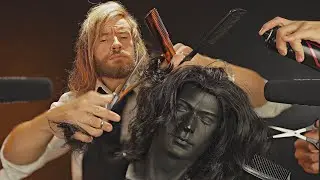💈ASMR💈REAL Sleepy Haircut ✂️