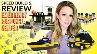 LEGO® Town Set 6479 Emergency Response Center Speed Build and Review