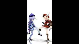 [原神MMD]　ロリ組 ShuffleDance　