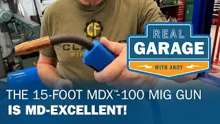The 15-foot MDX™-100 MIG Gun is MD-Excellent! (Product Review/MIG Gun Hanger Project) | Real Garage