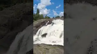 High Falls Bracebridge  #hikeontario #nature #ontarionature #waterfalls