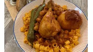 Pâte à la sauce tunisienne[makarouna bel salsa] Une recette très simple à réaliser.