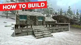 Ark Mobile : How To Build A Small Stone House