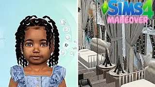 NEW SIMS 4 MAKE OVER | BABY NYLA | RUNAWAY TEEN PREGNANCY | SIMS 4| 