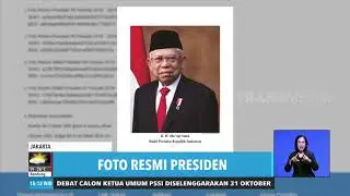 Foto Resmi Presiden | REDAKSI SORE (18/10/19)