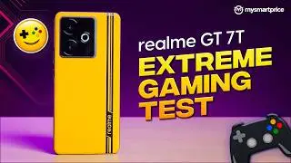 Realme GT 7T Extreme Gaming Test: Genshin Impact, BGMI With FPS🤩