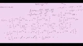 Laplace Distribution: Mean and Variance