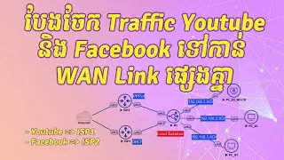 MikroTik Separate Traffic Youtube/Facebook to different WAN