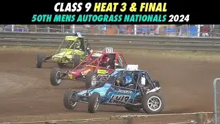 2024 Mens National Autograss Championships, Class 9 Heat 3 (ALL RACES) Yorkshire Dales
