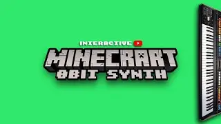 Minecraft 8-BIT Synth Note Block - Play With Your Computer Keyboard - Interactive Youtube