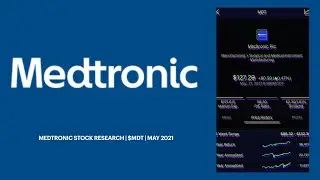 MEDTRONIC 🚀 STOCK RESEARCH | $MDT 🩺 🧠 May 22, 2021