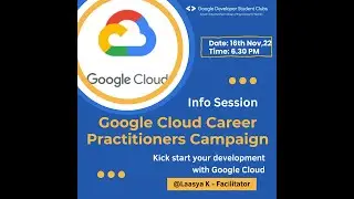 Google Cloud Career Practitioners (GCCP) Session 1 - Info Session