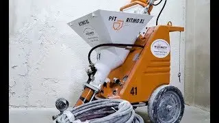 Подключение штукатурной станции PFT Ritmo XL | Эксплуатация