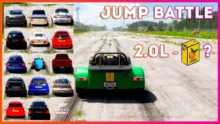 ПРЫЖКИ В ДЛИНУ 2.0-литровых авто | Forza Horizon 5 Jump Battle
