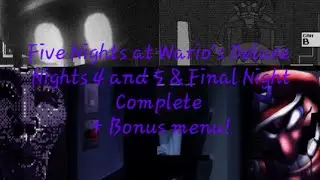 Five Nights at Wario's Deluxe Nights 4 and 5 & Final Night Complete + Bonus menu!
