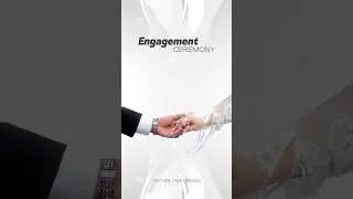 Engagement 💍Invitation Template for Capcut ❤️❤️#videoinvite #template #capcut