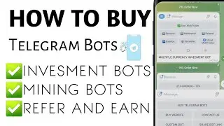 Buy Online Telegram Bots | Custom Bot Website