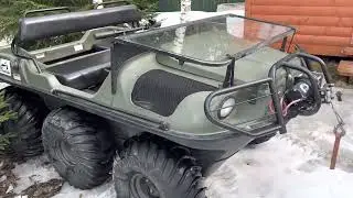 Снегоболотоход Argo Frontier 6x6: надежный помощник в экстремальных условиях, произведенный в Канаде