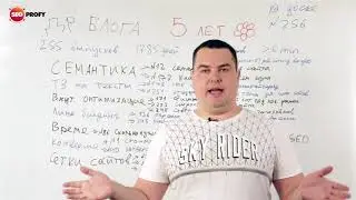 Блогу SeoProfy 5 лет