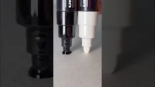 Activating Black and White Paint Markers! 😌✨🎨 Satisfying or Not?! 🤔 