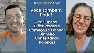 VOCÊ TAMBÉM PODE! COMO RITA SUPEROU DIFICULDADES E COMEÇOU A GANHAR DINHEIRO CONSERTANDO PANELAS!