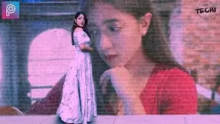 Own Face Wall Photo Editing - PicsArt Editing Tutorial