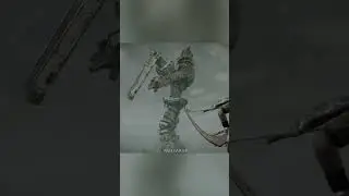 The colossus ALMOST hit me - Shadow of the Colossus 