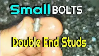 Small Bolt Double End Studs Cold Forging Bolt Former Machine