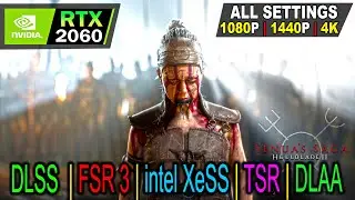 Senua's Saga Hellblade 2 | RTX 2060 | All Settings Tested 1080P, 1440P, 4K