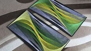 string art timelapse
