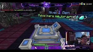jugando minecraft