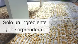 How to remove though stains from carpet
