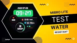 Mibro Lite Water Resistant Test | Mibro lite smart watch waterproof