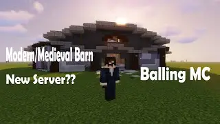 Modern / Medieval Horse Barn | Minecraft Equestrian