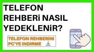 CONTACTS BACKUP İN MOBİLE PHONE | Transfer Contacts from Phone to Computer