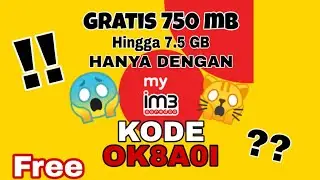 🔴🔥🔥CARA TERBARU MENDAPATKAN QUOTA GRATIS 750 MB INDOSAT | BURUAN AMBIL TAK TERBATAS