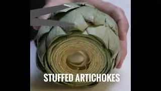 Artichokes Stuffed with Crab