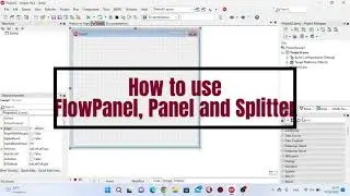 Delphi - How to use FlowPanel, Splitter and Panel