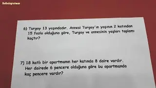 3.sınıf çarpma problemleri  @okulcu   #çarpma #matematik #keşfet #3sınıf #çarpmaişlemi