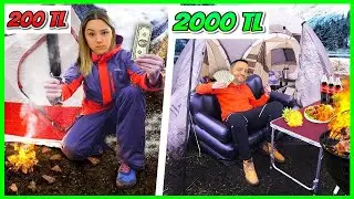2000 TL CAMPING vs 200 TL CAMPING! BABAKIZ